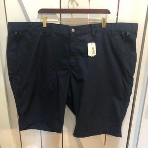 NWT Carhartt blue cargo shorts 28